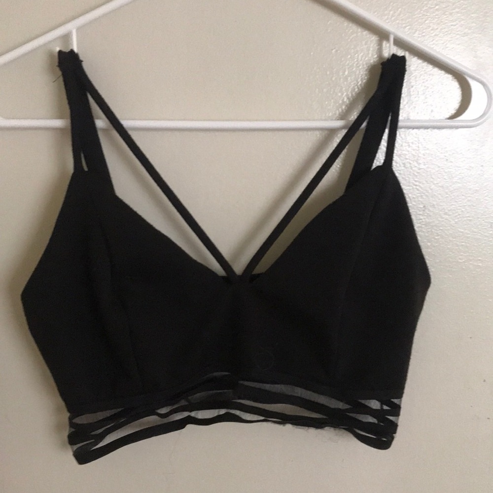 Black bralette